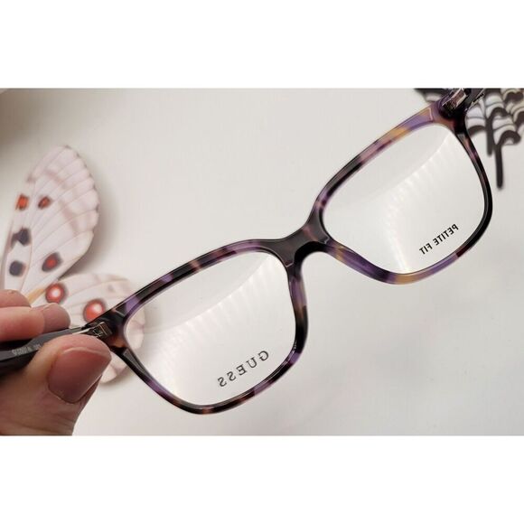 NIB - Guess Violet Tortoise Frame Glasses - Picture 4 of 9